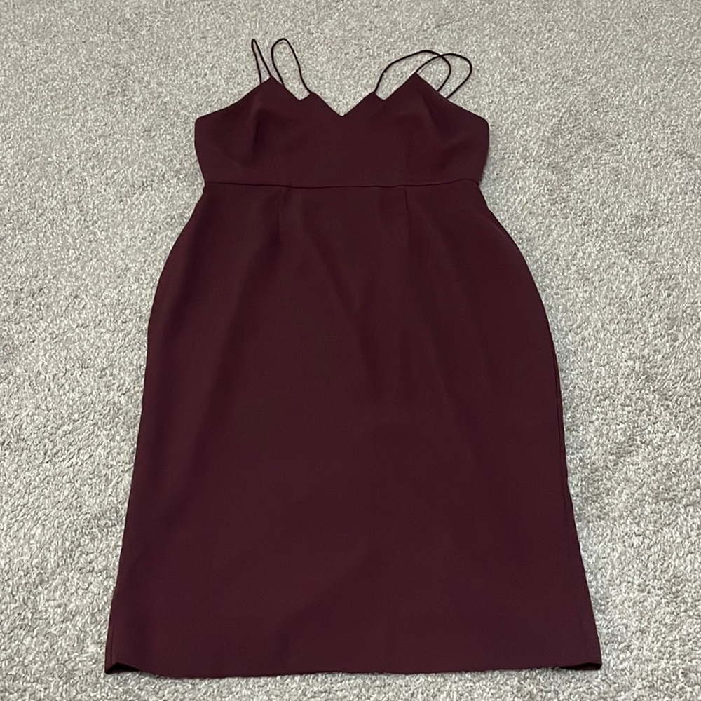 Keepsake size large dress in plum